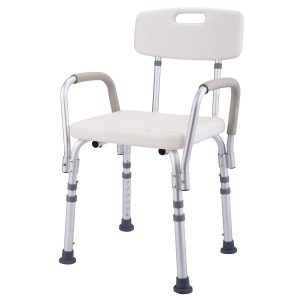 6 height adjustable medical shower chair stool